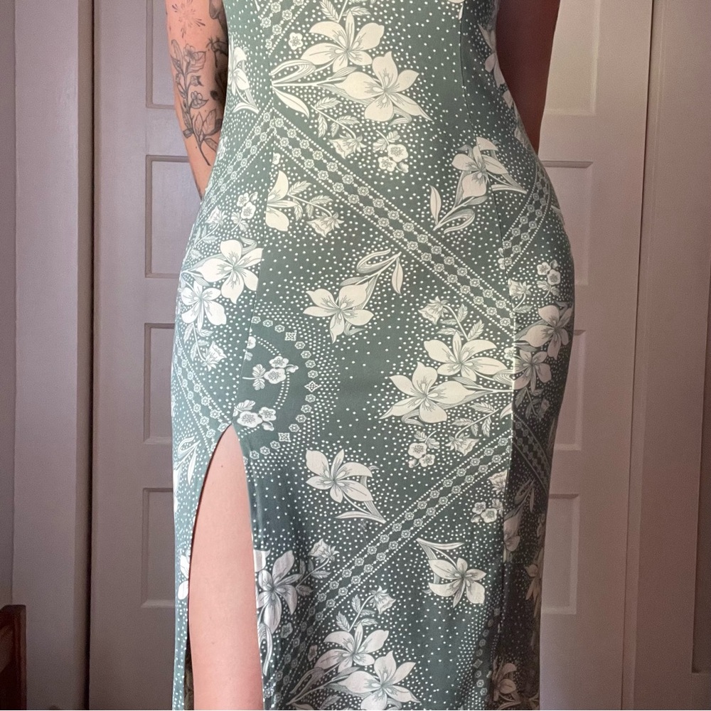 UO Arna Midi Dress Size Large - Picture 4 of 6